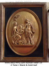 Load image into Gallery viewer, Roman Greek Sculptural Framed Wall relief www.Neo-Mfg.com 19" F Barbedienne reproduction
