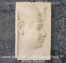 Load image into Gallery viewer, History Egyptian Stela Fragment carving Sculptural wall relief plaque www.Neo-Mfg.com 7" b29
