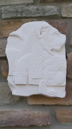 History Egyptian Sekhmet Kom Ombo Temple Sculptural wall relief  www.Neo-Mfg.com 12"