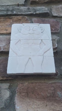 Load and play video in Gallery viewer, Egyptian BES tomb fragment Plaque Artifact  Sculpture 7.25&quot; www.Neo-Mfg.com
