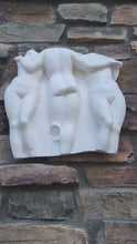 Load and play video in Gallery viewer, Roman Greek 3 Graces Three Sculpture Statue www.Neo-mfg.com relic plaque 15"
