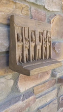 Load and play video in Gallery viewer, History Egyptian Abu Simbel Ramesses II Nefertari Temple Artifact  Sculpture Statue 8" www.Neo-Mfg.com wall or table
