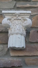 Load and play video in Gallery viewer, Roman Greek Wall Column plaque Fragment relief www.Neo-Mfg.com 10" each TYPE 2
