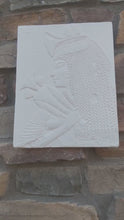 Load and play video in Gallery viewer, History Egyptian Depet mother of general Imeneminet Plaque Artifact  Sculpture 13" www.Neo-Mfg.com h2

