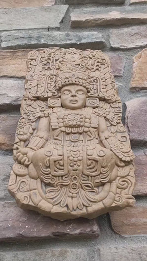 Aztec Mayan The Great Turtle P Stelae Quirigua 14" wall sculpture statue plaque www.NEO-MFG.com