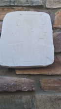 Load and play video in Gallery viewer, Egyptian Nekhbet Abydos fragment Plaque Artifact  Sculpture 11&quot; www.Neo-Mfg.com home decor
