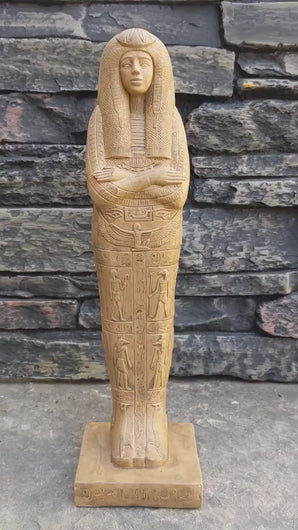 History Egyptian Henutmehyt Sculpture 16" www.Neo-Mfg.com home decor statue