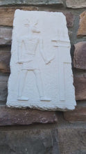 Load and play video in Gallery viewer, Egyptian Khnum fragment Plaque Artifact  Sculpture 13.25" www.Neo-Mfg.com home decor
