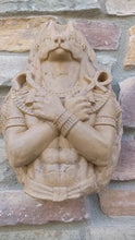 Load and play video in Gallery viewer, Egyptian Anubis dog fragment torso Sculptural wall relief bust www.Neo-Mfg.com 14"
