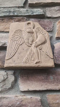 Load and play video in Gallery viewer, Roman Greek Leda &amp; Swan Zeus Sculptural wall relief plaque home decor 9" www.Neo-Mfg.com
