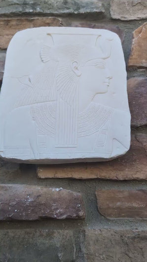 Egyptian Nekhbet Abydos fragment Plaque Artifact  Sculpture 11" www.Neo-Mfg.com home decor