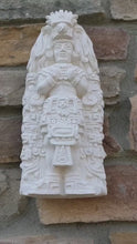 Load and play video in Gallery viewer, Aztec Maya Mesoamerica Totem Stela carving Artifact Stelae 10.75"
