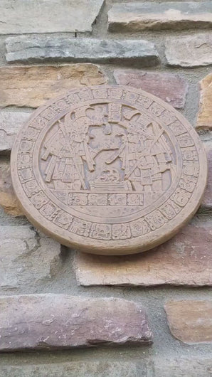 History Aztec Maya Artifact Altar 5 at Tikal Sculpture Statue 10" Tall www.Neo-Mfg.com fragment