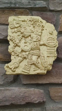 Load and play video in Gallery viewer, History Aztec Maya Artifact Carved Tezcatlipoca Sculpture Statue 11" Tall www.Neo-Mfg.com Wall art Codex m8
