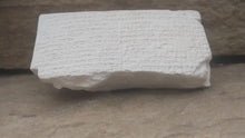 Load and play video in Gallery viewer, Babylon Epic of Gilgamesh Slaying Humbaba Clay Cuneiform Tablet  museum replica Sculpture 5.51" www.Neo-Mfg.com
