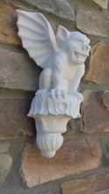 Load and play video in Gallery viewer, Gargoyle wall corbel Grotesque goblin sculpture www.NEO-MFG.com  winged beast

