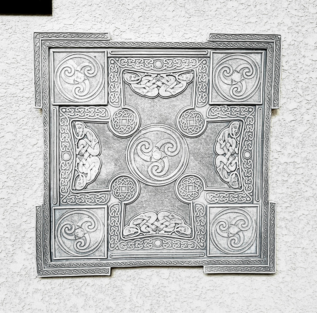 Celtic decor Gothic panel Wall Plaque sculpture www.Neo-Mfg.com 13"