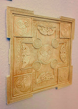 Load image into Gallery viewer, Celtic decor Gothic panel Wall Plaque sculpture www.Neo-Mfg.com 13&quot;
