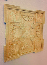 Load image into Gallery viewer, Celtic decor Gothic panel Wall Plaque sculpture www.Neo-Mfg.com 13&quot;
