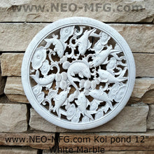 Load image into Gallery viewer, Animal Koi Pond Carved style Sculpture Statue Plaque 10&quot; www.Neo-Mfg.com c7
