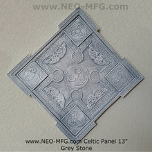 Load image into Gallery viewer, Celtic decor Gothic panel Wall Plaque sculpture www.Neo-Mfg.com 13&quot;
