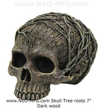 Load image into Gallery viewer, Tree Spirit Dryad Skull Collectible Figurine Desktop Home Decor 7&quot;
