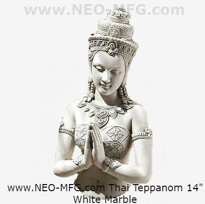 Thai Teppanom Statue Sculpture Bust wall plaque www.NEO-MFG.com 14"