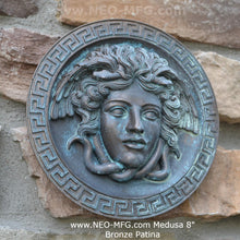 Load image into Gallery viewer, History Medusa Versace design Artifact Carved Sculpture Statue 8&quot; www.Neo-Mfg.com
