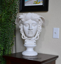 Load image into Gallery viewer, History Medusa Versace Rondanini Bust design Artifact Carved Sculpture Statue 17&quot; www.Neo-Mfg.com Made to order
