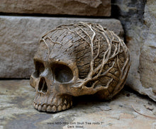 Load image into Gallery viewer, Tree Spirit Dryad Skull Collectible Figurine Desktop Home Decor 7&quot;

