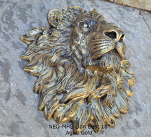Load image into Gallery viewer, African lion wall Sculpture plaque 18&quot; www.Neo-Mfg.com Grand size
