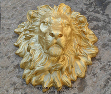 Load image into Gallery viewer, African lion wall Sculpture plaque 18&quot; www.Neo-Mfg.com Grand size
