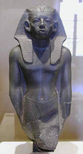 Load image into Gallery viewer, History Egyptian Amenemhat III Sculptural relief statue www.Neo-Mfg.com 8.5&quot; no base
