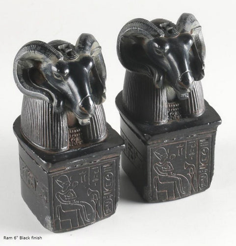 Egyptian Ram Khnum Sculpture statue museum reproduction art 6" www.Neo-Mfg.com home decor