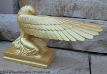 Load image into Gallery viewer, History Egyptian Isis Sculpture Wall plaque www.Neo-Mfg.com 19&quot; cherubim on the ark of the covenant
