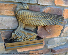Load image into Gallery viewer, History Egyptian Isis Sculpture Wall plaque www.Neo-Mfg.com 19&quot; cherubim on the ark of the covenant
