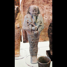 Load image into Gallery viewer, Egyptian Ushabti - Shabti of King Aspelta Sculpture statue museum reproduction art 12&quot; www.Neo-Mfg.com home decor
