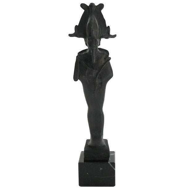 Egyptian Osiris statue Sculpture 8" www.Neo-Mfg.com museum reproduction