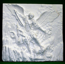 Load image into Gallery viewer, Historical religious Mythological St. Michael the Archangel wall angel Sculpture www.Neo-mfg.com
