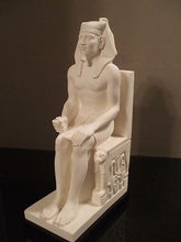 Load image into Gallery viewer, History Egyptian Khafra KHEPHREN Artifact  Sculpture Statue 9&quot; www.Neo-Mfg.com Museum reproduction
