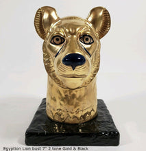 Load image into Gallery viewer, History Egyptian Goddess Sekhmet Lion Bust Sculpture Statue 7&quot; www.Neo-Mfg.com
