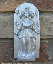 Load image into Gallery viewer, Hecate or Hekate triple goddess wall Sculpture www.Neo-Mfg.com 7&quot; alter
