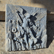 Load image into Gallery viewer, Historical religious Mythological St. Michael the Archangel wall angel Sculpture www.Neo-mfg.com
