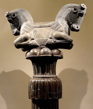 Load image into Gallery viewer, Double Bull Capital Persepolis Statue Sculpture 7&quot; www.Neo-Mfg.com home decor Museum Reproduction
