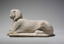 Load image into Gallery viewer, History Egyptian Amenhotep II Sphinx Sculpture Statue www.Neo-mfg.com 9&quot; Museum reproduction

