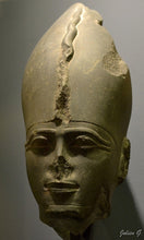 Load image into Gallery viewer, History Egyptian Osiris Bust head statue Sculpture museum reproduction art 15.75&quot; www.Neo-Mfg.com home decor relief
