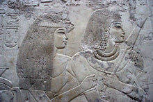 Load image into Gallery viewer, Egyptian Ramose Vizier Amenhotep Sculptural wall relief  plaque www.Neo-Mfg.com 13.5&quot;
