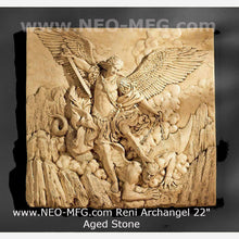 Load image into Gallery viewer, Historical religious Mythological St. Michael the Archangel wall angel Sculpture www.Neo-mfg.com
