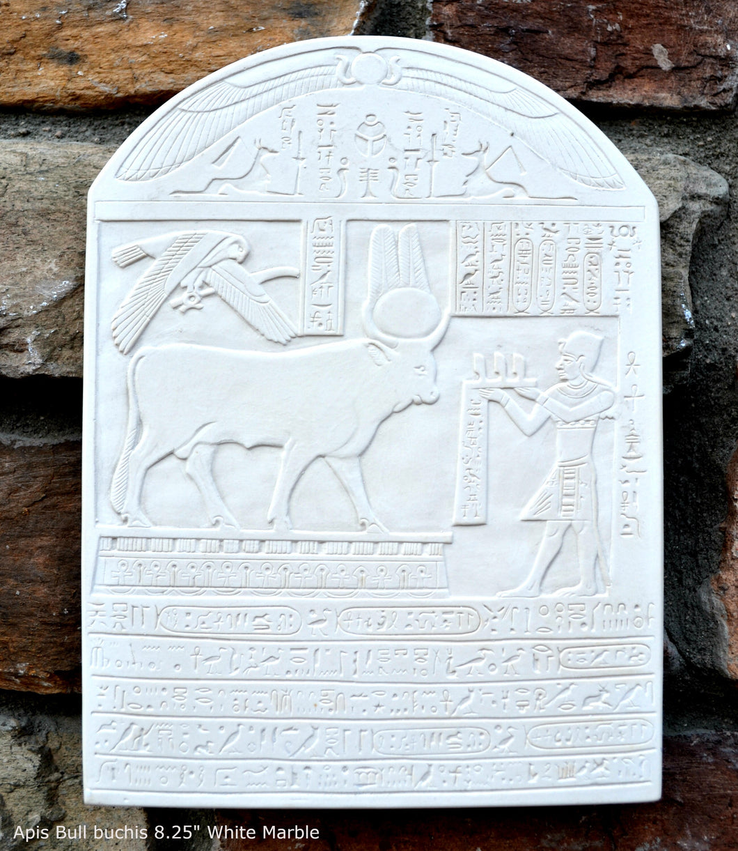 History Egyptian Stela dedicated by Ptolemy V to the bull Buchis 8