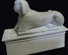 Load image into Gallery viewer, History Egyptian Amenhotep II Sphinx Sculpture Statue www.Neo-mfg.com 9&quot; Museum reproduction
